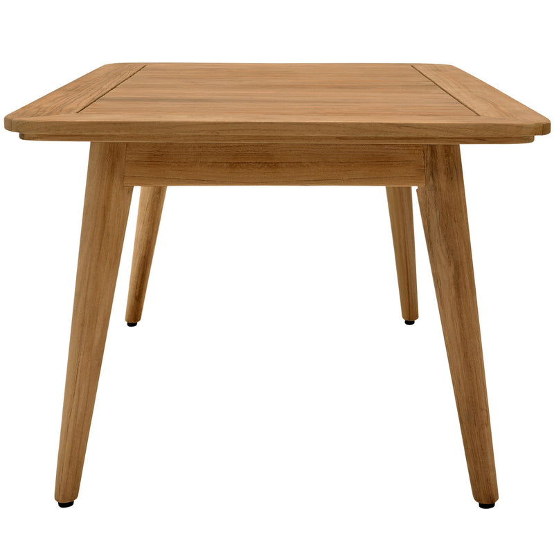 Eve Outdoor Rectangular Teak Wood Coffee Table - Furniture City (CA)l