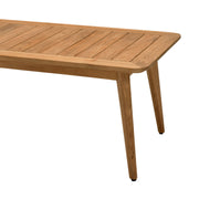 Eve Outdoor Rectangular Teak Wood Coffee Table - Furniture City (CA)l
