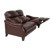 Felicity 84" Zero Gravity Power Reclining Sofa in Chocolate Leather - Furniture City (CA)l