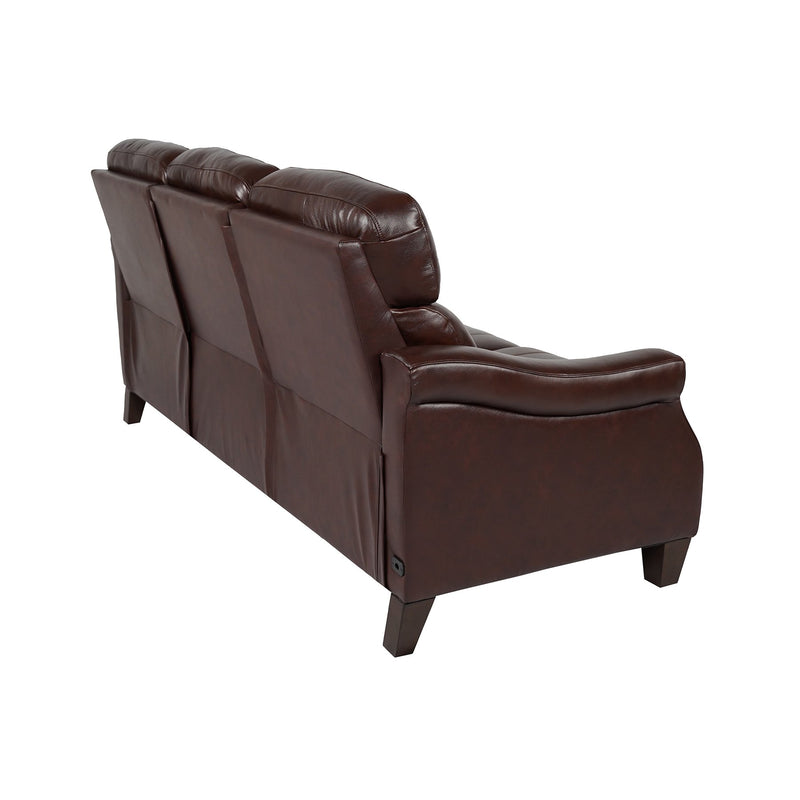 Felicity 84" Zero Gravity Power Reclining Sofa in Chocolate Leather - Furniture City (CA)l