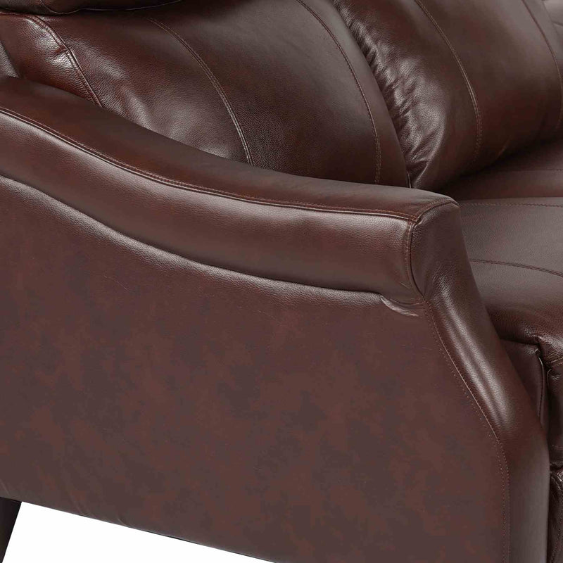 Felicity 84" Zero Gravity Power Reclining Sofa in Chocolate Leather - Furniture City (CA)l