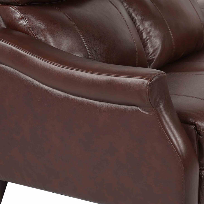 Felicity 84" Zero Gravity Power Reclining Sofa in Chocolate Leather