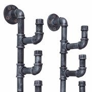 Fleur Industrial Wine Rack in Industrial Gray - Furniture City (CA)l