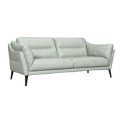 Franz Mint Leather Sofa - Furniture City (CA)l