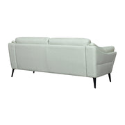 Franz Mint Leather Sofa - Furniture City (CA)l