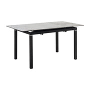 Giana Extendable Dining Table in Stone and Metal - Furniture City (CA)l