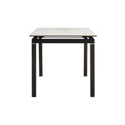 Giana Extendable Dining Table in Stone and Metal - Furniture City (CA)l