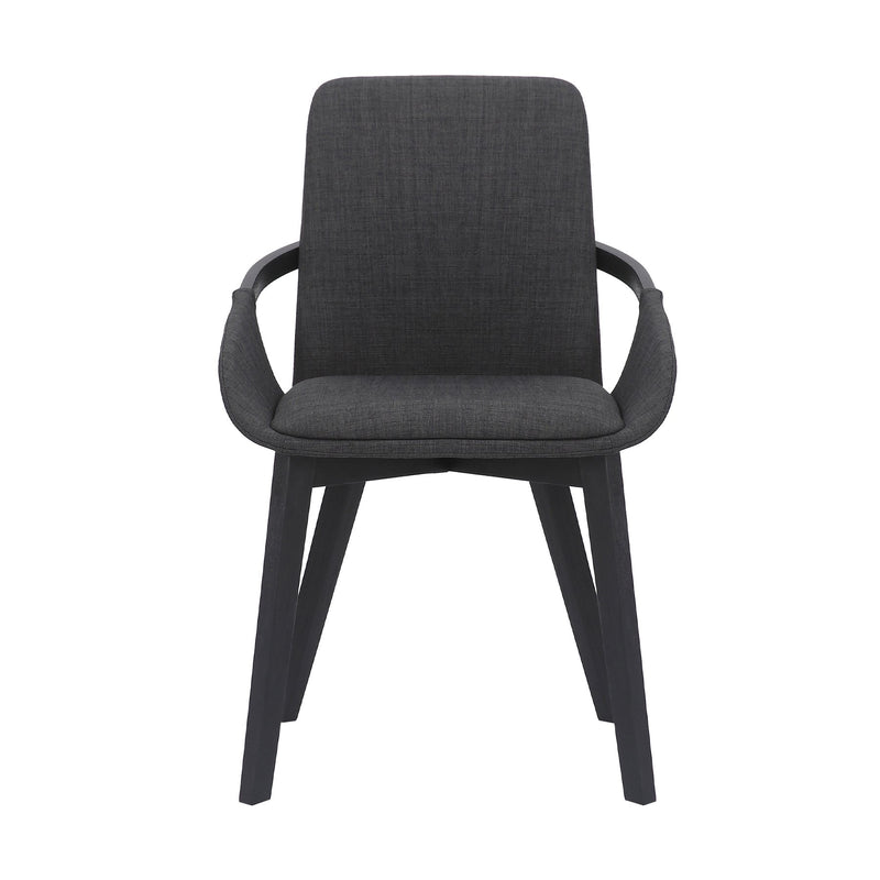 Greisen Modern Charcoal Wood Dining Room Chair - Furniture City (CA)l