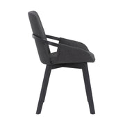 Greisen Modern Charcoal Wood Dining Room Chair - Furniture City (CA)l