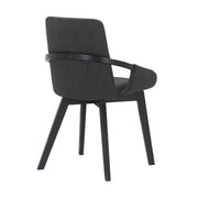 Greisen Modern Charcoal Wood Dining Room Chair - Furniture City (CA)l