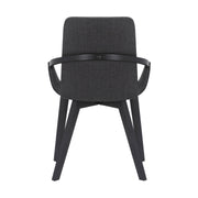 Greisen Modern Charcoal Wood Dining Room Chair - Furniture City (CA)l