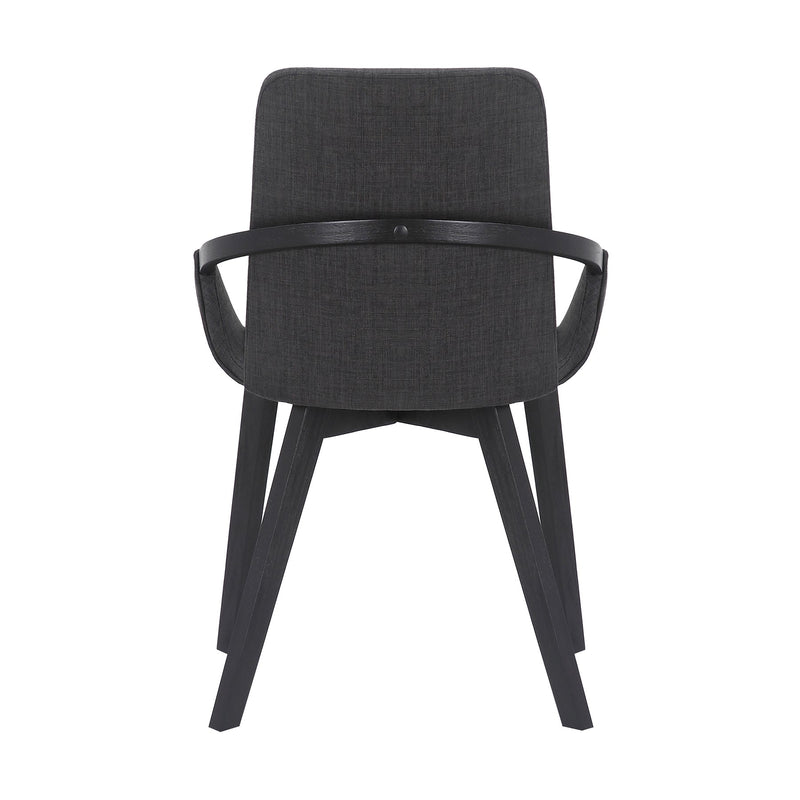 Greisen Modern Charcoal Wood Dining Room Chair - Furniture City (CA)l