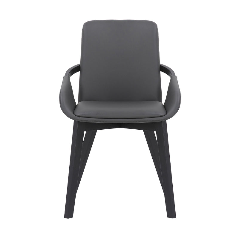 Greisen Modern Gray Wood Dining Room Chair - Furniture City (CA)l