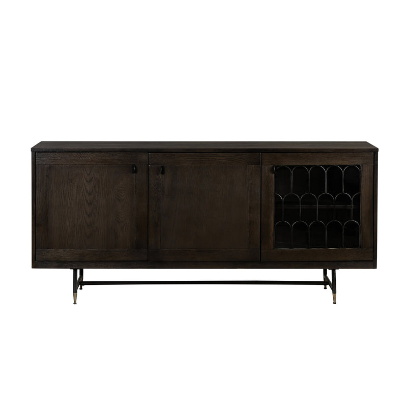 Gatsby Oak and Metal Buffet Cabinet - Furniture City (CA)l