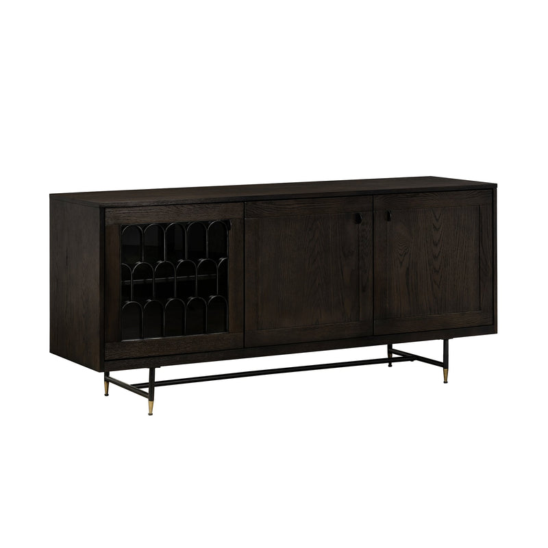 Gatsby Oak and Metal Buffet Cabinet - Furniture City (CA)l