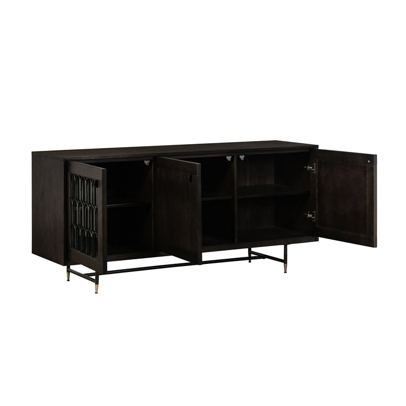 Gatsby Oak and Metal Buffet Cabinet - Furniture City (CA)l