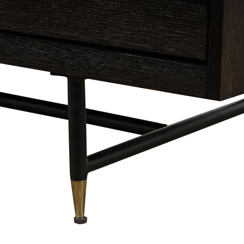 Gatsby Oak and Metal Buffet Cabinet - Furniture City (CA)l
