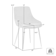 Heidi Blue Velvet Dining Accent Chair with Gold Metal Legs - Furniture City (CA)l