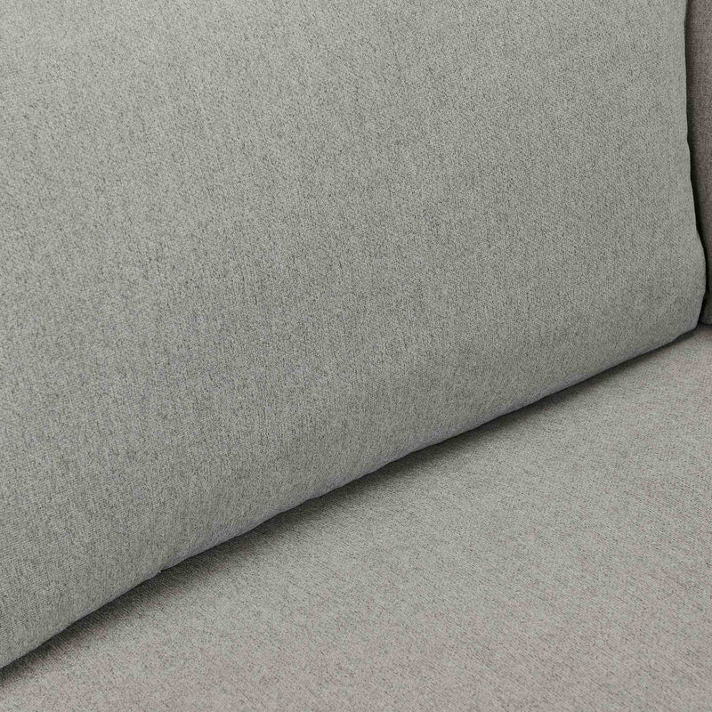 Juliett 80" Modern Gray Fabric Sofa with Power Footrest - Furniture City (CA)l