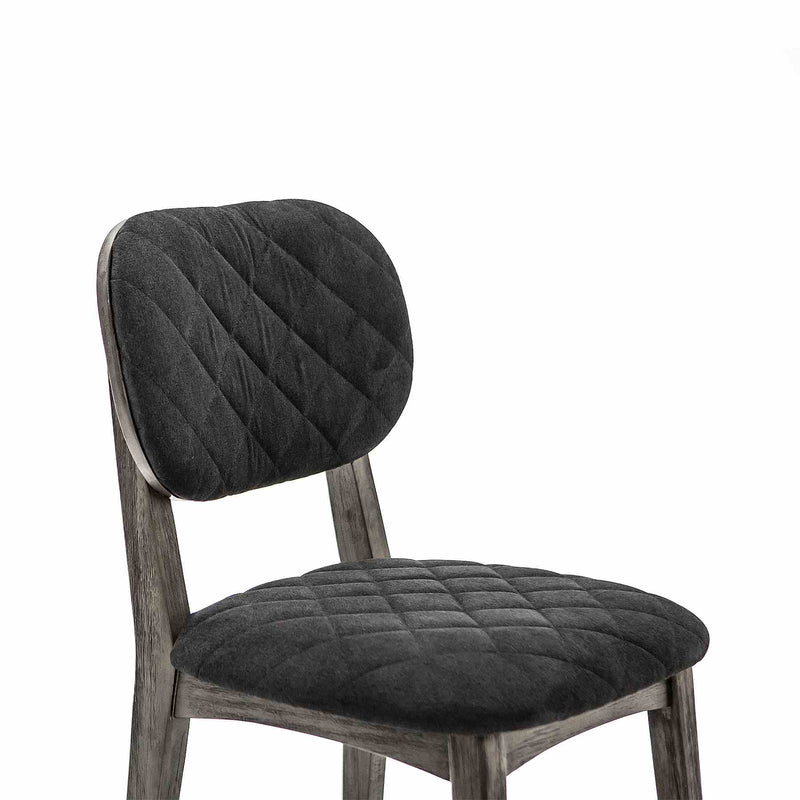 Katelyn Midnight Open Back Dining Chair - Set of 2 - Furniture City (CA)l