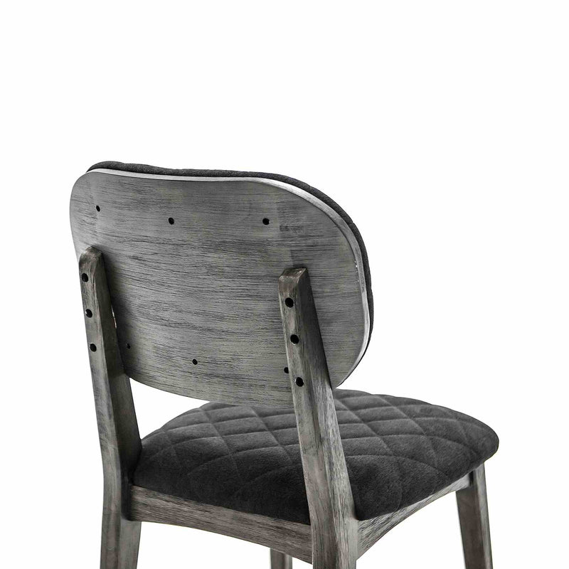 Katelyn Midnight Open Back Dining Chair - Set of 2 - Furniture City (CA)l