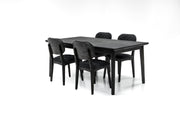 Katelyn Midnight Open Back Dining Chair - Set of 2 - Furniture City (CA)l