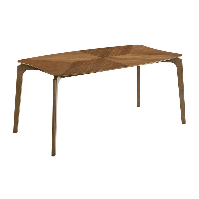 Kalia Wood Dining Table in Walnut Finish - Furniture City (CA)l