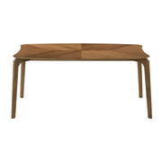 Kalia Wood Dining Table in Walnut Finish - Furniture City (CA)l