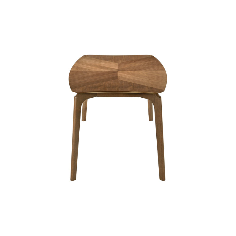 Kalia Wood Dining Table in Walnut Finish - Furniture City (CA)l