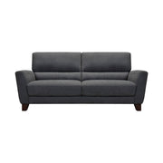 Kester 81" Square Arm Dark Gray Fabric Sofa - Furniture City (CA)l
