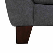 Kester 81" Square Arm Dark Gray Fabric Sofa - Furniture City (CA)l