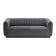 Kinsley Dark Gray Modern Velvet Sofa - Furniture City (CA)l