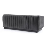 Kinsley Dark Gray Modern Velvet Sofa - Furniture City (CA)l