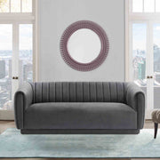 Kinsley Dark Gray Modern Velvet Sofa - Furniture City (CA)l