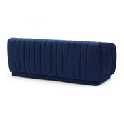 Kinsley Navy Modern Velvet Sofa - Furniture City (CA)l