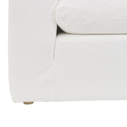 Liberty 51.5" Upholstered Chair and a Half in Pearl - Furniture City (CA)l