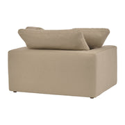 Liberty 51.5" Upholstered Chair and a Half in Sahara Brown - Furniture City (CA)l