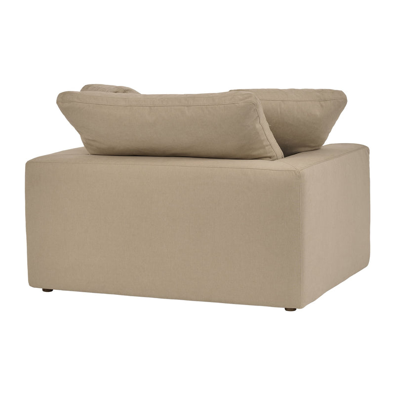 Liberty 51.5" Upholstered Chair and a Half in Sahara Brown - Furniture City (CA)l