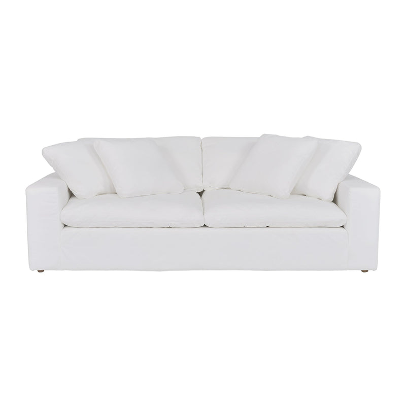Liberty 96.5" Upholstered Sofa in Pearl - Furniture City (CA)l