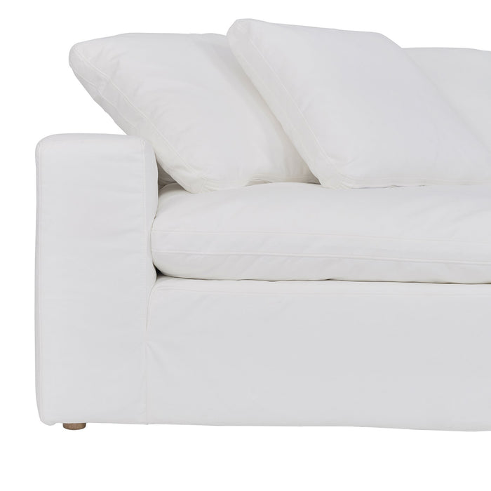 Liberty 96.5" Upholstered Sofa in Pearl