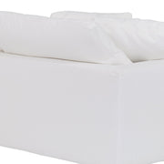 Liberty 96.5" Upholstered Sofa in Pearl - Furniture City (CA)l