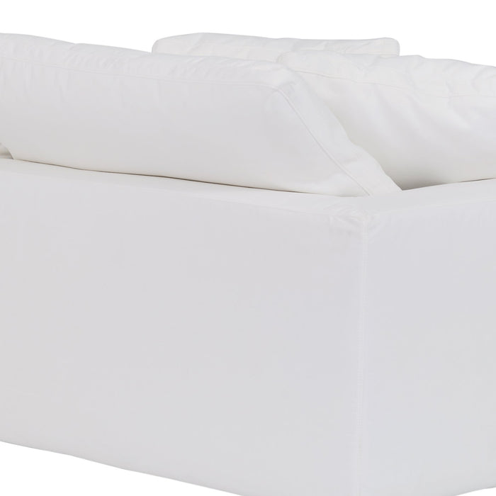 Liberty 96.5" Upholstered Sofa in Pearl