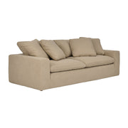 Liberty 96.5" Upholstered Sofa in Sahara Brown - Furniture City (CA)l