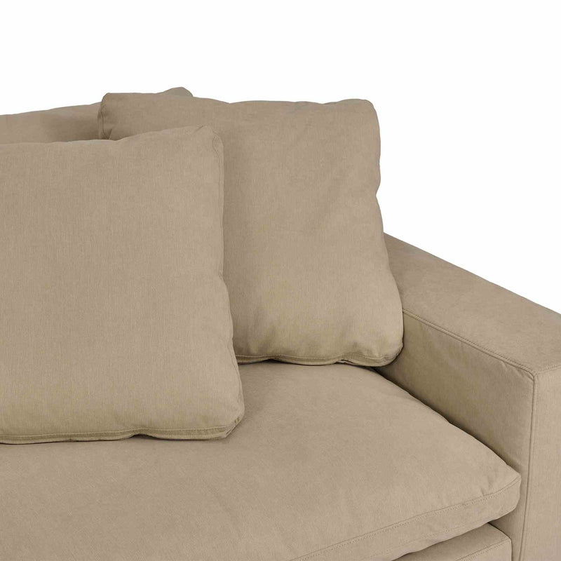 Liberty 96.5" Upholstered Sofa in Sahara Brown - Furniture City (CA)l