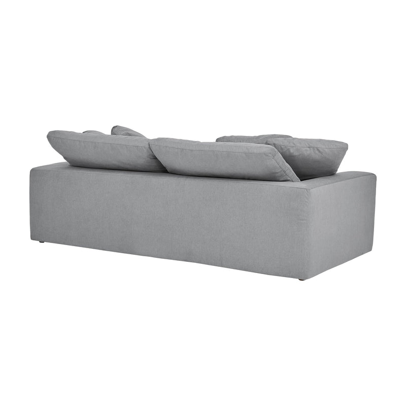 Liberty 96.5" Upholstered Sofa in Slate Gray - Furniture City (CA)l