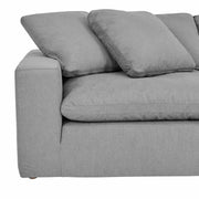 Liberty 96.5" Upholstered Sofa in Slate Gray - Furniture City (CA)l
