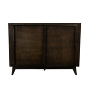 Baly Acacia Mid-Century Platform King Bed - Furniture City (CA)l
