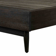 Baly Acacia Mid-Century Platform King Bed - Furniture City (CA)l