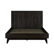 Baly Acacia Mid-Century Platform Queen Bed - Furniture City (CA)l