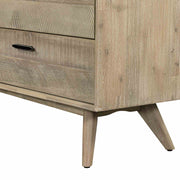 Baly Acacia Mid-Century Gray 6 Drawer Dresser - Furniture City (CA)l